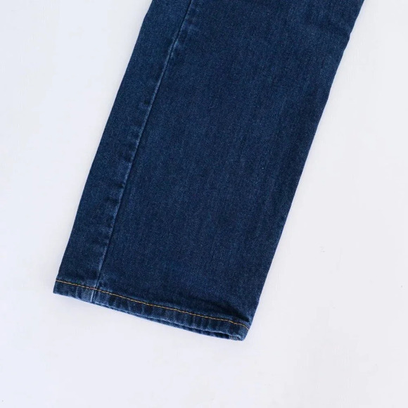 Levi's 505 Straight Leg  Dark Wash Denim Jeans 30/32 - Picture 11 of 12